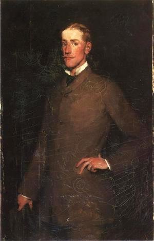Frank Duveneck - Portrait of Ralph Curtis I