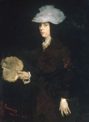 Lady with Fan 1873
