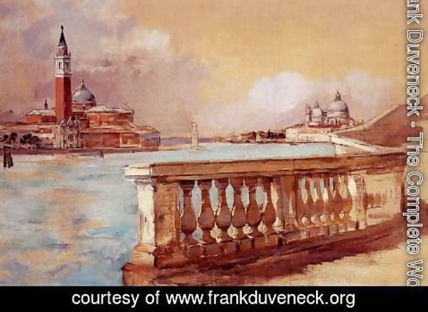 Frank Duveneck - Grand Canal in Venice