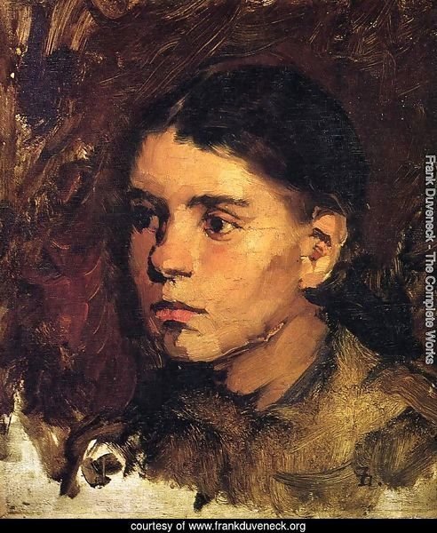 Head of a Young Girl I