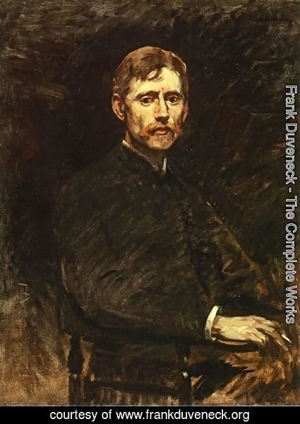 Frank Duveneck - Portrait of Emil Carlson I