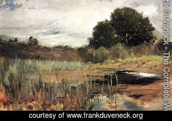 Frank Duveneck - Rolling Landscape 1881