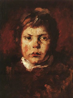 Frank Duveneck - A Child's Portrait
